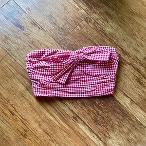 Gingham Tube Top (S)